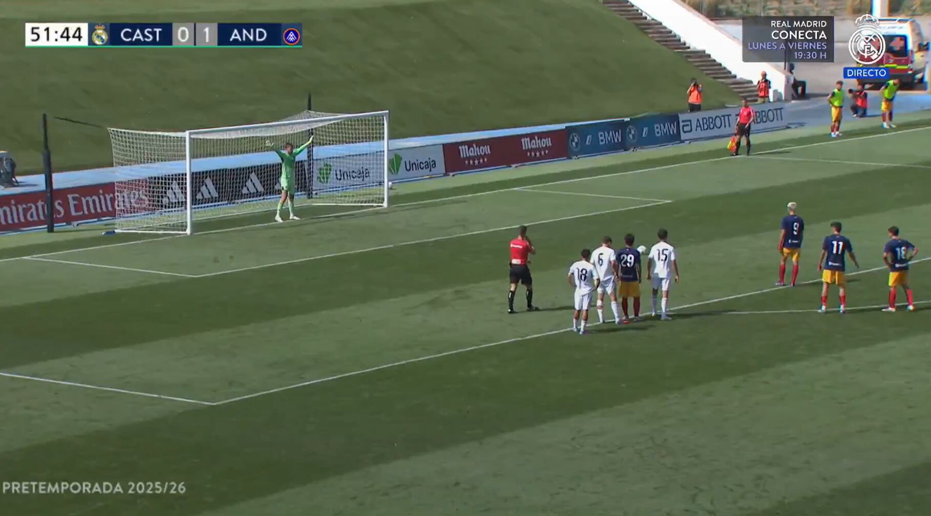 El Madrid tiene una joya y lo demuestra así: penalti en contra y Fran González hace esto