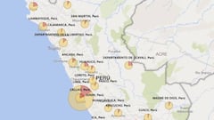 Mapa de casos por coronavirus por departamento en Perú: hoy, 10 de junio