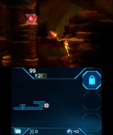 Captura de pantalla - Metroid: Samus Returns (3DS)