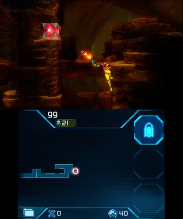 Captura de pantalla - Metroid: Samus Returns (3DS)