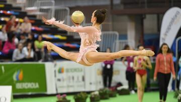 El Palacio Multiusos acogerá desde el viernes hasta el domingo tres competiciones de gimnasia rítmica en las que participarán más de 1.600 gimnastas.
