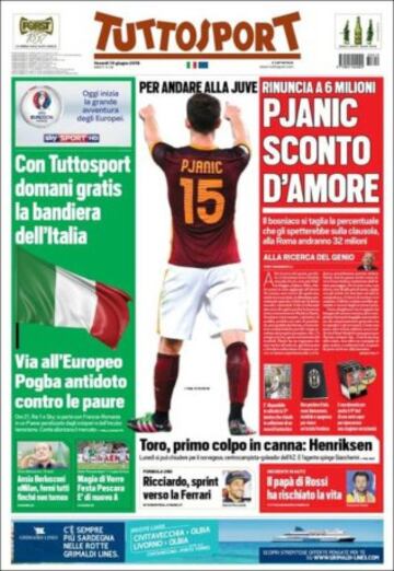 Portadas de la prensa mundial