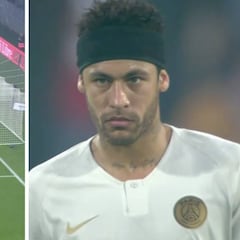 No es su mejor semana: la cara de Neymar tras el gol que condenó al PSG