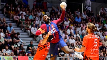 Dika Mem en la final de la Copa del Rey ante Torrelavega (Jaén).