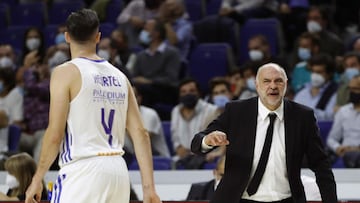 El entrenador del Real Madrid, Pablo Laso, valora la victoria de su equipo ante el M&oacute;naco en la tercera jornada de la Euroliga. El vitoriano cumple hoy 54 a&ntilde;os.