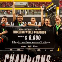 El Mundial de Fitboxing puso patas arriba la Caja Mágica
