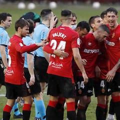 Stuani y Mamadou Sylla amenazan a un Mallorca crecido