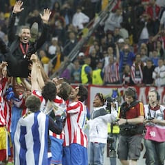 Simeone, ocho años de títulos