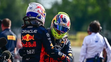 ¿Cuántos dobletes suman Checo Pérez y Max Verstappen con Red Bull?