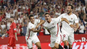 El Sevilla dio una gran alegría a su gente.