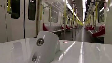 La solución asiática para evitar el coronavirus en el metro