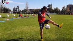 ¿Recuperará su nivel?: Colo Colo mostró los trucos de Matías en su regreso a las prácticas