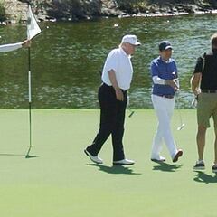Donald Trump jugará al golf con Matsuyama y Shinzo Abe