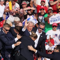 Tiroteo contra Trump: ¿cuántos disparos hubo y cuánto tiempo se tardó en ponerlo a salvo?