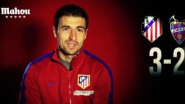 Gabi: "Al 2014 le pido ganar algún título con el Atlético"