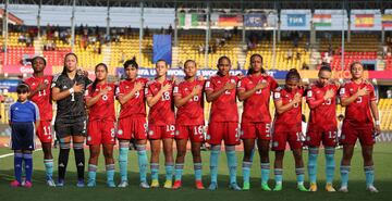 Nigeria y Colombia se enfrentaron por las semifinales del Mundial Femenino Sub 17 de la India en el Estadio Fatorda de Goa.