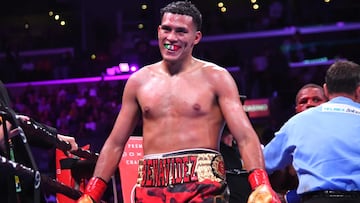 David Benavidez vuelve a retar al Canelo: "Ya démosle a la gente lo que quiere ver"