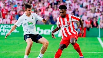 Hassan se ha destapado en este inicio de temporada como una de las revelaciones de LaLiga. Si Gaspar fue el encargado del gol, el francoargelino dirigió las asistencias, apuntándose los dos pases decisivos de los tantos de su equipo. Cuando Hassan tiene la pelota, el Sporting mejora.