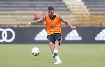 Sergio Ramos ha vuelto a los entrenamientos.