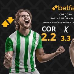 Córdoba CF vs. Racing de Santander: horario, dónde ver, pronósticos y clasificación