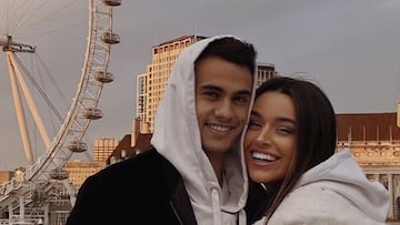 Reguilón y Marta Díaz celebran su 2º aniversario en "el sitio más exclusivo de Londres"