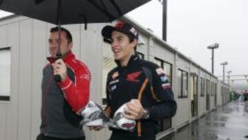 Márquez arrancará segundo.