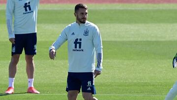 Koke, con la Selección.