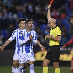 El Leganés recurrirá la roja de Rubén Pérez contra el Getafe
