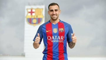 Paco Alcácer ya es del Barça: "Aportaré trabajo y humildad"