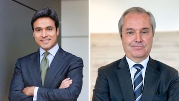 De izquierda a derecha, David Mesonero y Pablo Jiménez de Parga.