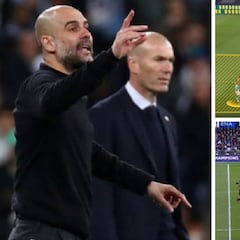 Guardiola contra Zidane, el juego decisivo de la estrategia