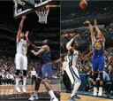 Brook Lopez y Stephen Curry, jugadores de la semana
