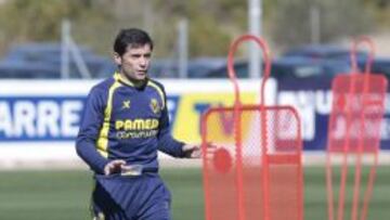 Marcelino, en un entrenamiento.