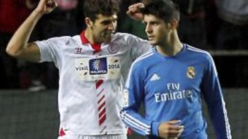 Álvaro Morata, decepcionado por no contar para Carlo Ancelotti