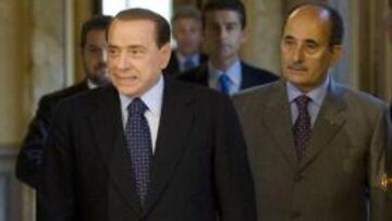 <b>FÚTBOL </b>Silvio Berlusconi.
