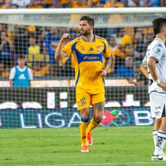Tigres venció a Necaxa durante la Jornada 1 del Apertura 2024