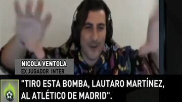 El momento en el que se suelta la bomba de Lautaro al Atleti