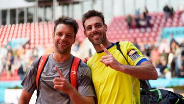 Horacio Zeballos y Marcel Granollers.