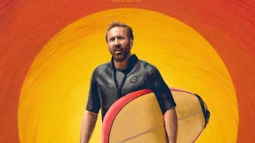 Nicolas Cage en el cartel de The Surfer