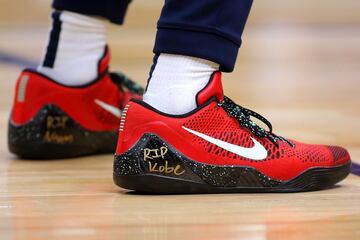 Zapatillas de Lonzo Ball de los New Orleans Pelicans.