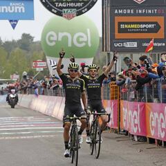 Chaves y Simon Yates toman el Etna: etapa y maglia rosa