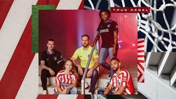 Presentaci¨®n camiseta oficial Atl¨¦tico 22-23.