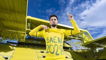 El Villarreal blinda a Baena hasta 2028 con una cláusula de 60 millones