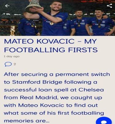 La App del Chelsea anuncia por error el fichaje de Kovacic