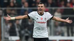 Pepe, con la camiseta del Besiktas. 