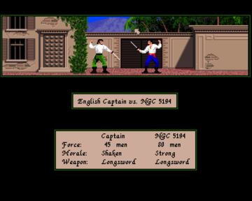 Captura de pantalla - Sid Meier's Pirates! (C64)