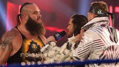 Braun Strowman, John Morrison y The Miz en SmackDown.