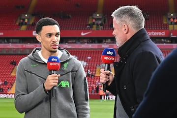 Trent Alexander-Arnold has been out of action since February.