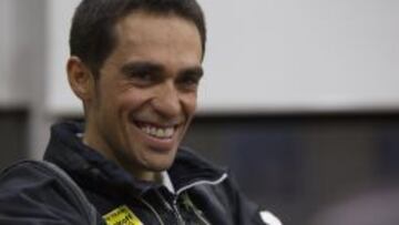 Contador: "Lamento la ausencia de Purito, es una lástima"