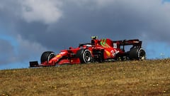 Carlos Sainz (Ferrari SF21). Portimao, Portugal. F1 2012. 